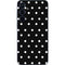 Black and White Polka Dots Galaxy A55 5G Skin